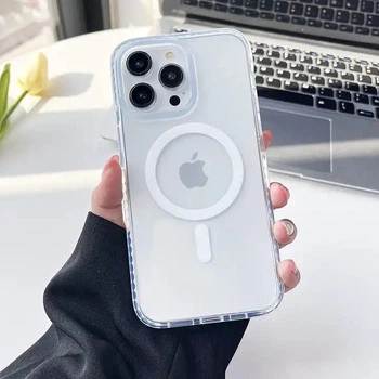Чохол iPhone 16 Pro Max Shield with MagSafe white