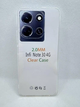 Чехол Clear Case 2мм для Infinix Note 30 Прозрачный