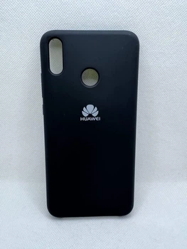 Чехол Silicone Cover для Huawei Honor 8X Черный