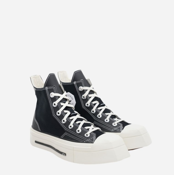 Чоловічі кеди високі Converse Chuck 70 De Luxe Squared Hi A06435C 40 Чорні (194434653854)