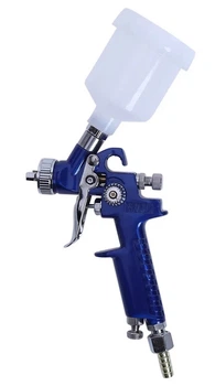 Краскопульт мини пневматический Carclean 4 LRS HVLP Mini Air Spray Gun blue 0.8 MM CCMSGB/0.8