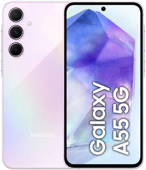 Мобільний телефон Samsung Galaxy A55 5G 8/128GB Lilac (8806095467221)