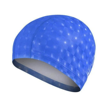 Шапочка для плавания детская/подростковая Newt Shine синяя NE-SW-360-BL