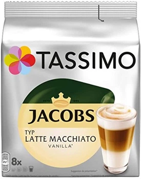 Кава в капсулах Jacobs Tassimo Latte Macchiato vanilla 8шт