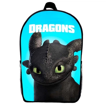 Рюкзак Як приручити дракона дитячий (Gear bag Беззубик mini 010) чорний, 29 х 21 х 9 см
