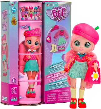 Кукла Cry Babies BFF Ella Fashion Doll 9 Surprises - Модная кукла Плакса Элла с 9 + сюрпризами (908352) - игрушки от IMC Toys