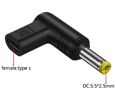 Перехідник Type-C PD на DC (5.5×2.5) 12V Trexton для живлення Wi-fi роутера та іншої техніки на 12V