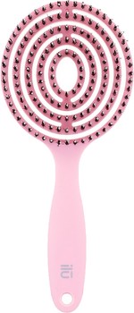 Szczotka do włosów Ilu Brush Lollipop Pink Różowa (5903018915739)