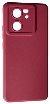 Чохол SMTT case на Xiaomi 13T (bordo)