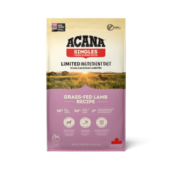 Сухой гипоаллергенный корм для собак всех пород ACANA Grass-Fed Lamb