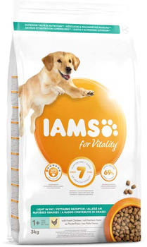 Сухий корм для собак із зайвою вагою Iamso Proactive Health курятина 3 кг (8710255128856)