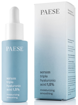 Serum do twarzy Paese Potrójny kwas hialuronowy 1.5% 30 ml (5901698571719)