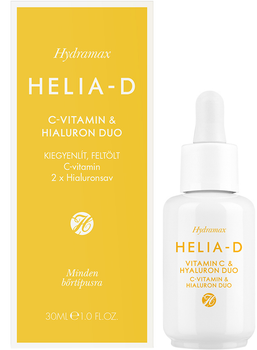 Serum do twarzy Helia-D Hydramax Duo hialuron i witamina C 30 ml (5999569022798)