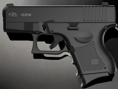 Стартовый шумовой пистолет RETAY AZM R26 (Glock 26)