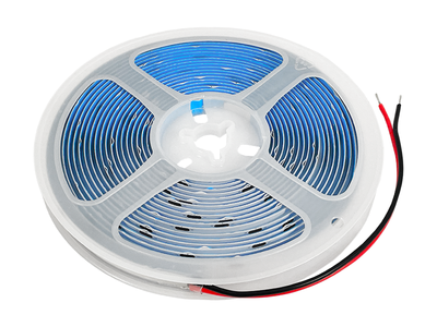 Світлодіодна стрічка 1 м MTK COB 320 LED 24В 9Вт IP20 синій (MTK-320-B-СОВ-9W-24)