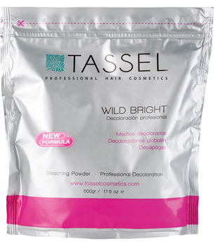 Відбілювальна пудра для волосся Tassel Cosmetics Wild Bright Blue Bleaching Powder 500 г (8423029092078)