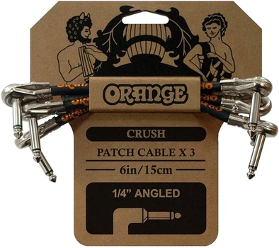 Патч-кабелі Orange Crush CA038 Jack 6.3 mm/Jack 6.3 мм, 0.15 м, 3 шт (R127712)