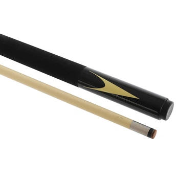 Бильярдный кий для русской пирамиды двухсоставной 160 см GRAMAX CARBON KS-6206 черный-бежевый
