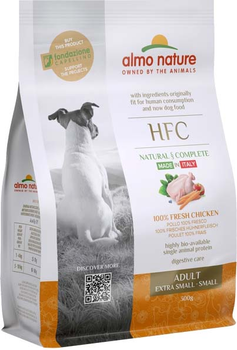 Сухий корм для собак малих порід Almo Nature зі смаком курки 300 г (8001154002690)