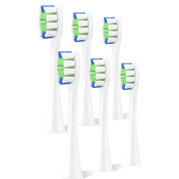 Насадки для зубной щетки Oclean Professional Clean Brush Head for Onе SE Air X F1 6шт P1C1 W06 White