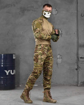 Тактичний військовий польовий костюм Badger ( Убакс + Штани ), Камуфляж: Мультикам, Розмір: M