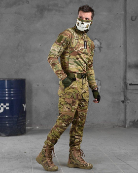 Тактичний військовий польовий костюм Combat ( Убакс + Штани ), Камуфляж: Мультикам, Розмір: M