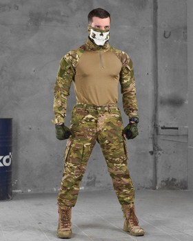 Тактичний військовий польовий костюм Concord ( Убакс + Штани ), Камуфляж: Мультикам, Розмір: L