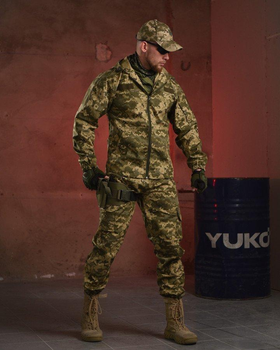 Тактичний військовий костюм AX/13 (Кітель + Штани), Камуфляж: Піксель, Розмір: L