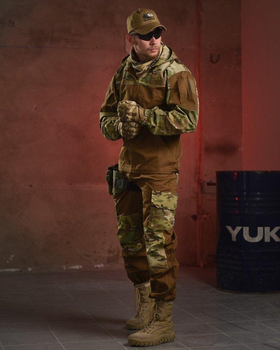 Тактический военный полевой костюм горка Apach ( Китель + Штаны ), Камуфляж: Мультикам, Размер: XXL