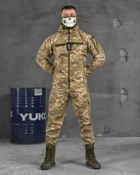 Тактичний костюм військовий Lamar ( Куртка + Штани ), Камуфляж: Піксель ЗСУ, Розмір: S
