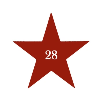 Трафарет для бікіні-дизайну 028 Зірочка, 7х7 см (2000006194190)