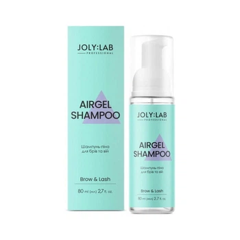 Шампунь-пена для бровей и ресниц Joly:Lab AirGel Shampoo 80 мл