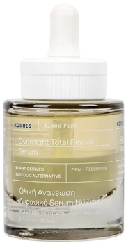 Serum rewitalizujące na noc Korres Black Pine z czarną sosną 30 ml (5203069101595)