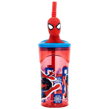 Стакан з трубочкою 360 мл Stor Spider-Man (74766)