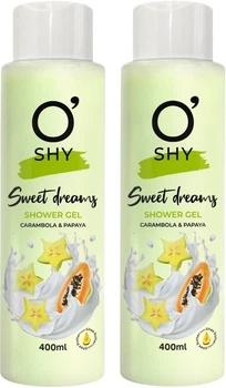 Гель для душа O'Shy Sweet dreams 400 мл х 2 шт (4820019802701)