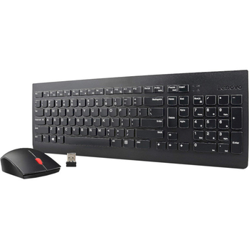 Комплект клавиатура и мышь Lenovo 510 Wireless Combo UKR беспроводной 2хАА Черный (GX31D64836)