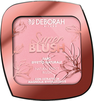 Róż do twarzy Deborah Super Blush matowe 04 Peach 9 g (8009518415513)