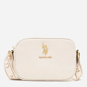 Сумка кросс-боди через плечо женская U.S. Polo Assn 453481511 Молочная (1159804597)