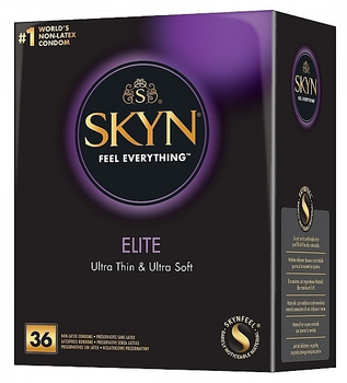 Нелатексні презервативи Unimil Skyn Feel Everything Elite 53 мм 36 шт (5011831097959)