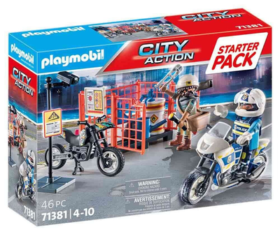 Zestaw figurek Playmobil City Action Policja 46 szt (4008789713810)