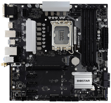 Материнська плата Biostar B760MX2-E PRO D4 (s1700, Intel B760, PCI-Ex16)