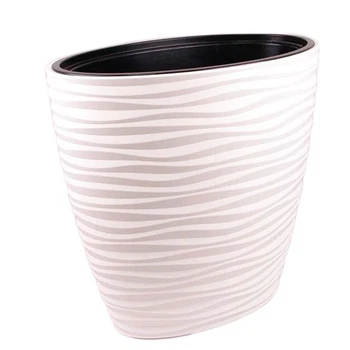 Горшок для цветов Form-Plastic Sahara Эллипс 60x60 белый (3116-011)