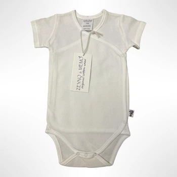 Детское боди ZEYNO&MEMO organic cotton wear (Турция) 80 см Белый (0621)