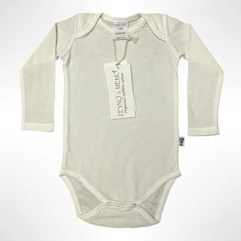Детское боди ZEYNO&MEMO organic cotton wear (Турция) 68 см Белый (0620)