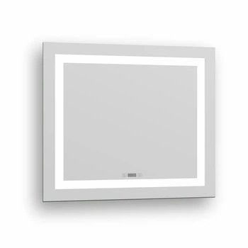 Дзеркало з підсвіткою, підігрівом, годинником IMPRESE KARLOV 70x80 m08607600MD