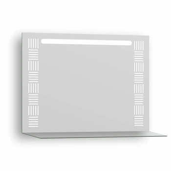 Зеркало с подсветкой и полкой RJ 60x80 RJMI000-2580