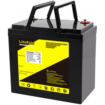 Акумуляторна батарея LiitoKala 12V120Ah LiFePO4 120 А/год 12В