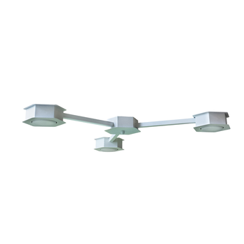 Люстра потолочная MSK Electric Space на три плафона под лампы GX53 белая NL 13040-3 WH