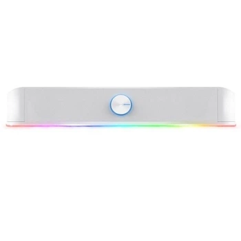 Акустична система Trust GXT 619 Thorne Саундбар, USB/AUX, RGB, білий (25110_TRUST)