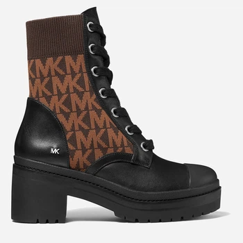 Женские демисезонные ботинки высокие Michael Kors 924943010 36 23 см Черные (1159805255)
